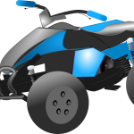 An image depicting a rugged mountain trail in Montana, with an ATV and UTV riding side by side, showcasing the scenic beauty and adventure potential while capturing the essence of Montana's ATV and UTV laws