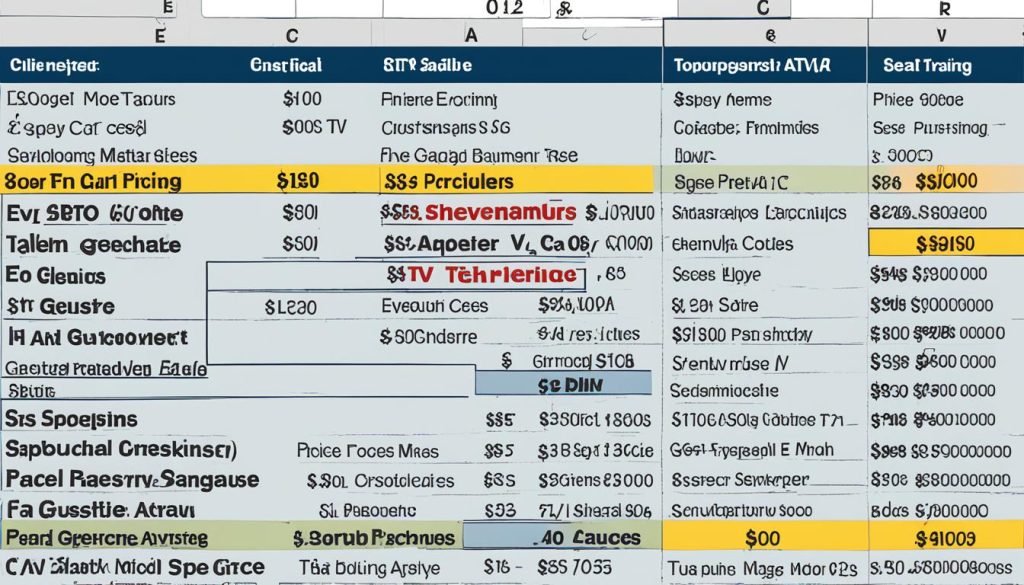 ATV pricing